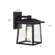 Chloe Lighting Orly Transitional 1 Light Textured Black Outdoor Wall Sconce 11’’ Height CHL-CH2S220BK11-OD1