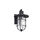 Lighting MARKUS Transitional 1 Light Textured Black Outdoor Wall Sconce 14’’ Height CHL-CH2S298BK14-OD1