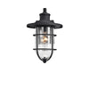 Lighting MARKUS Transitional 1 Light Textured Black Outdoor Wall Sconce 14’’ Height CHL-CH2S298BK14-OD1