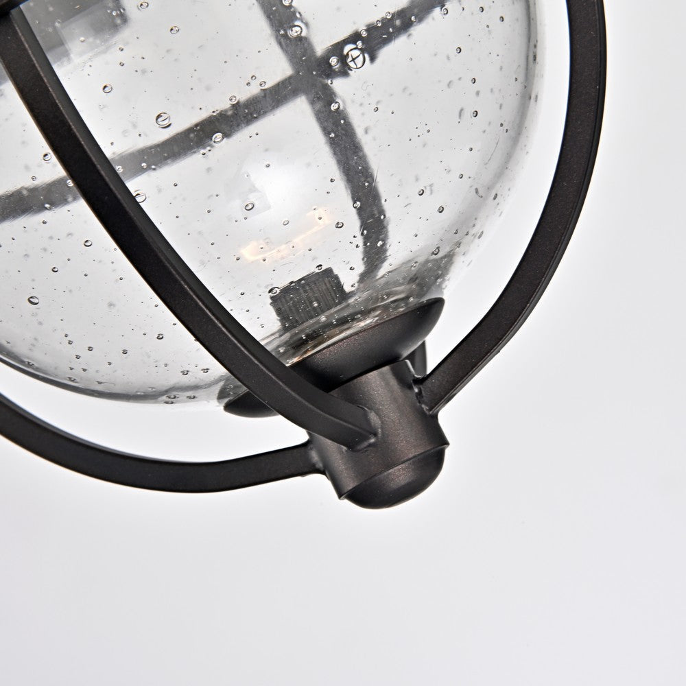 Lighting MARKUS Transitional 1 Light Rubbed Bronze Outdoor Wall Sconce 14’’ Height CHL-CH2S298RB14-OD1