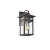 Lighting BRIAN Transitional 1 Light Rubbed Bronze Outdoor Wall Sconce 13’’ Height CHL-CH2S299RB13-OD1