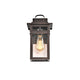 Lighting BRIAN Transitional 1 Light Rubbed Bronze Outdoor Wall Sconce 13’’ Height CHL-CH2S299RB13-OD1