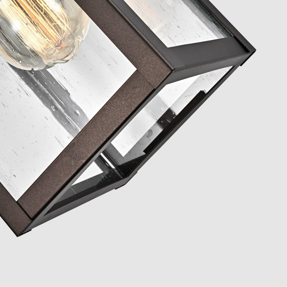 Lighting BRIAN Transitional 1 Light Rubbed Bronze Outdoor Wall Sconce 13’’ Height CHL-CH2S299RB13-OD1
