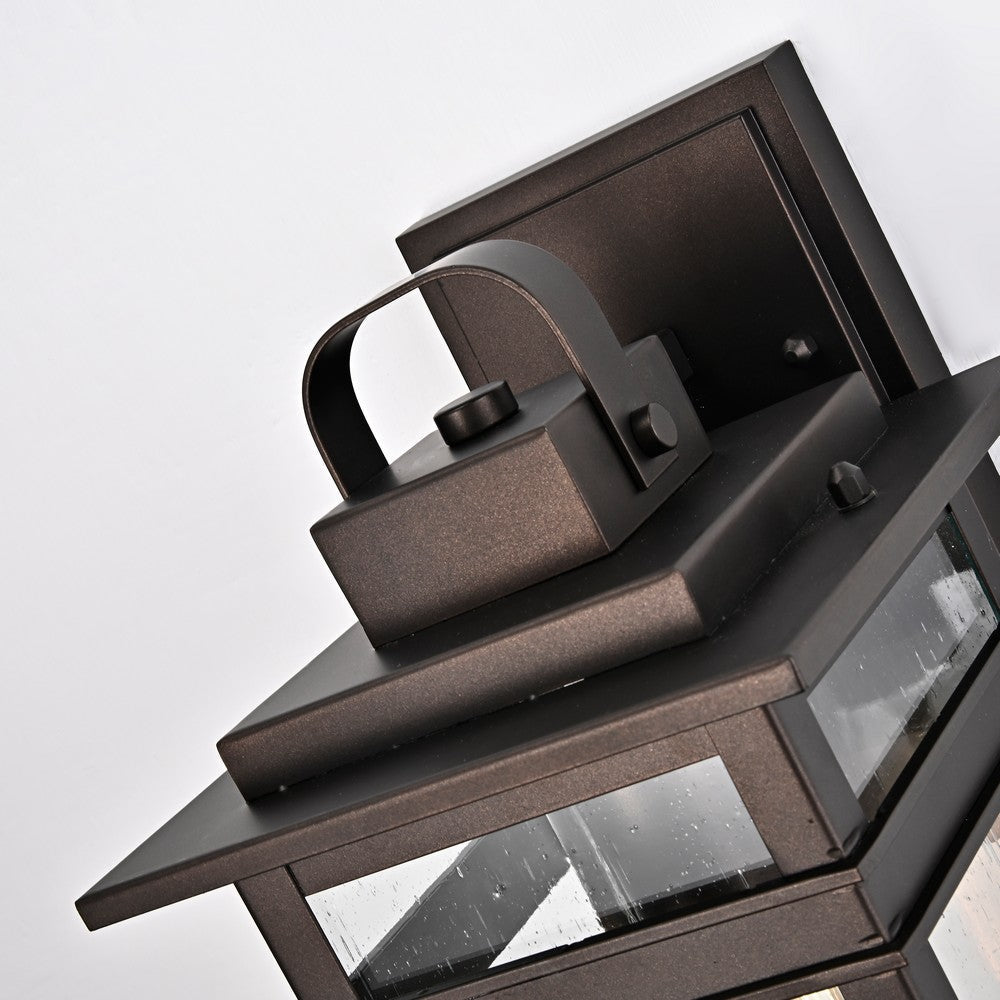 Lighting BRIAN Transitional 1 Light Rubbed Bronze Outdoor Wall Sconce 13’’ Height CHL-CH2S299RB13-OD1