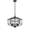 Lighting KENNA Transitional 5 Light Rubbed Bronze Ceiling Pendant Fixture 20’’ Width CHL-CH2S843RB20-UP5