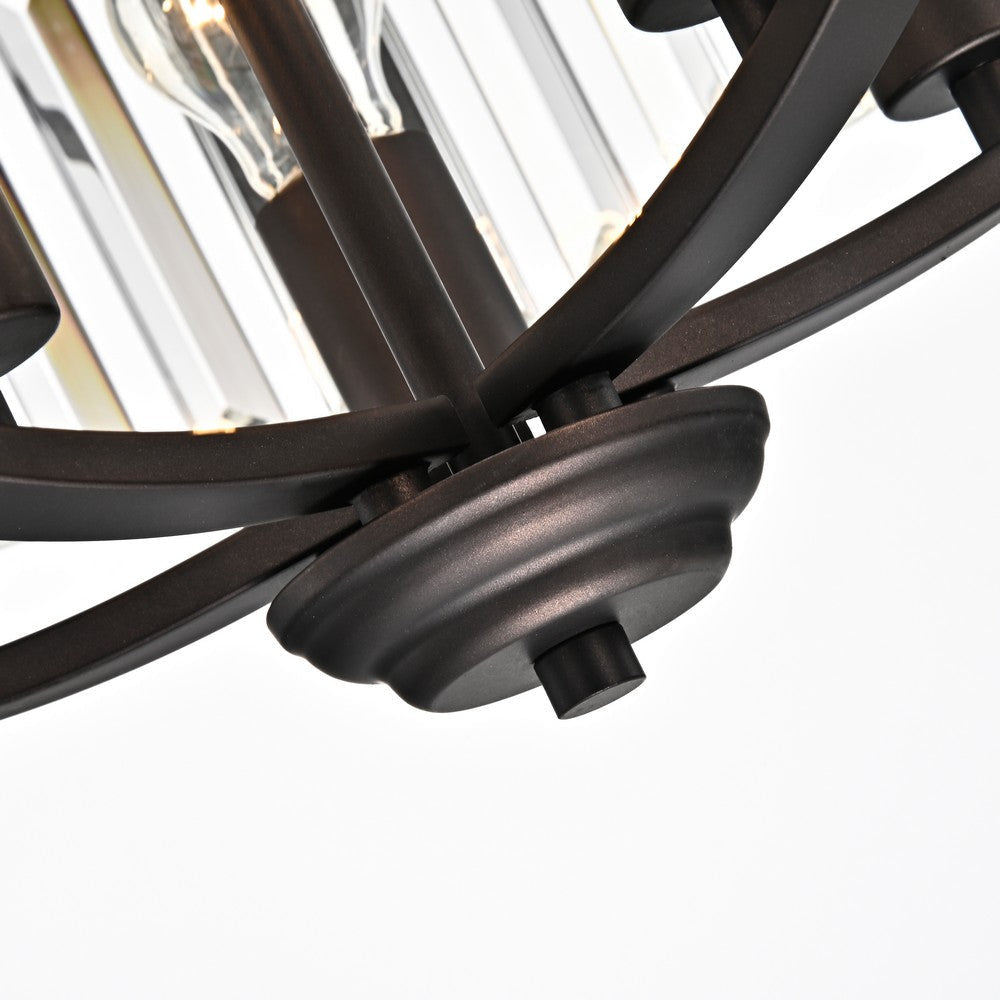 Lighting KENNA Transitional 5 Light Rubbed Bronze Ceiling Pendant Fixture 20’’ Width CHL-CH2S843RB20-UP5