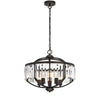 Lighting KENNA Transitional 5 Light Rubbed Bronze Ceiling Pendant Fixture 20" Width
