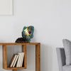 10 Inches Butterfly Desk Lamp with Molded Details, Multicolor