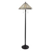 CHLOE Lighting BELLE Mission Tiffany-style Blackish Bronze 2 Light Floor Lamp 18’’ Wide CHL-CH31315MI18-FL2
