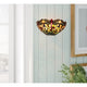 CHLOE Lighting ANISOPTERA PURITY Dragonfly-Style 1-Light Black Finish Wall Sconce 12’’ Wide CHL-CH32825DB12-WS1