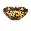 CHLOE Lighting ANISOPTERA PURITY Dragonfly-Style 1-Light Black Finish Wall Sconce 12" Wide