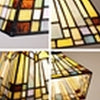 CHLOE Lighting KINSEY Tiffany-Style Blackish Bronze 1-Light Mission Mini-Pendant 8’’ Shade CHL-CH33293MS08-DP1