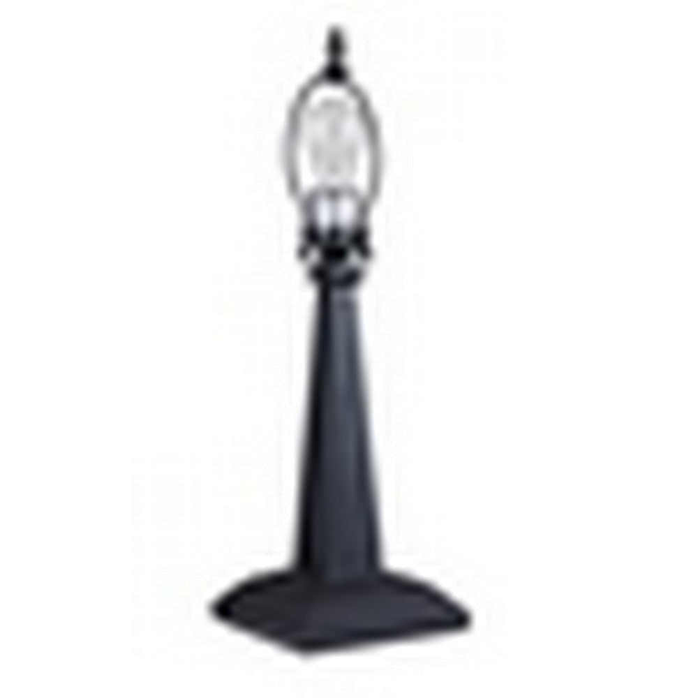 CHLOE Lighting KINSEY Mission Tiffany-Style Blackish Bronze 1 Light Table Lamp 12’’ Wide CHL-CH33293MS12-TL1