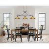 CHLOE Lighting KINSEY Mission Tiffany-style Blackish Bronze 3 Light Island Pendant 47’’ Wide CHL-CH33293MS47-IL3