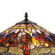 CHLOE Lighting DRAGAN Tiffany-style 2 Light Dragonfly Table Lamp 16’’ Shade CHL-CH33341DY16-TL2