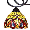 CHLOE Lighting SERENITY Victorian Tiffany-Style Dark Bronze 5 Light Large Chandelier 25’’ Wide CHL-CH33353VR25-DD5