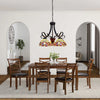 CHLOE Lighting SERENITY Victorian Tiffany-Style Dark Bronze 5 Light Large Chandelier 25’’ Wide CHL-CH33353VR25-DD5