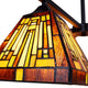 CHLOE Lighting INNES Mission Tiffany-Style Blackish Bronze 5 Light Large Chandelier 30’’ Wide CHL-CH33359MR30-EE5