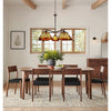 CHLOE Lighting INNES Mission Tiffany-Style Blackish Bronze 5 Light Large Chandelier 30’’ Wide CHL-CH33359MR30-EE5
