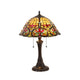 CHLOE Lighting BERTRAM Tiffany-style 2 Light Victorian Table Lamp 18" Shade