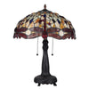Lighting EMPRESS Tiffany-style Dragonfly 2 Light Table Lamp 18’’ Shade CHL-CH33471AD18-TL2
