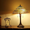 PERCY Tiffany-style 2 Light Mission Table Lamp 16" Shade