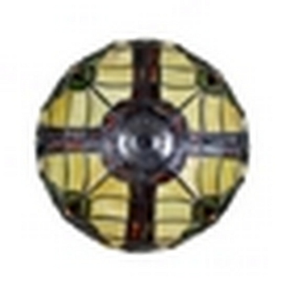 CHLOE Lighting ADIA Tiffany-Style Dark Bronze 1-Light Victorian Accent Table Lamp 12’’ Shade CHL-CH38632AV12-TL1