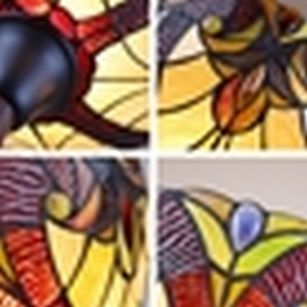 CHLOE Lighting ADIA Tiffany-Style Dark Bronze 1-Light Victorian Torchiere Floor Lamp 14’’ Shade CHL-CH38632AV14-TF1