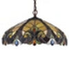 CHLOE Lighting ’ADIA’ Tiffany-style 2 Light Hanging Pendant Fixture 18’’ Shade CHL-CH38632AV18-DP2
