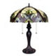 CHLOE Lighting ADIA Victorian Tiffany-Style Dark Bronze 2 Light Table Lamp 18’’ Wide CHL-CH38632AV18-TL2