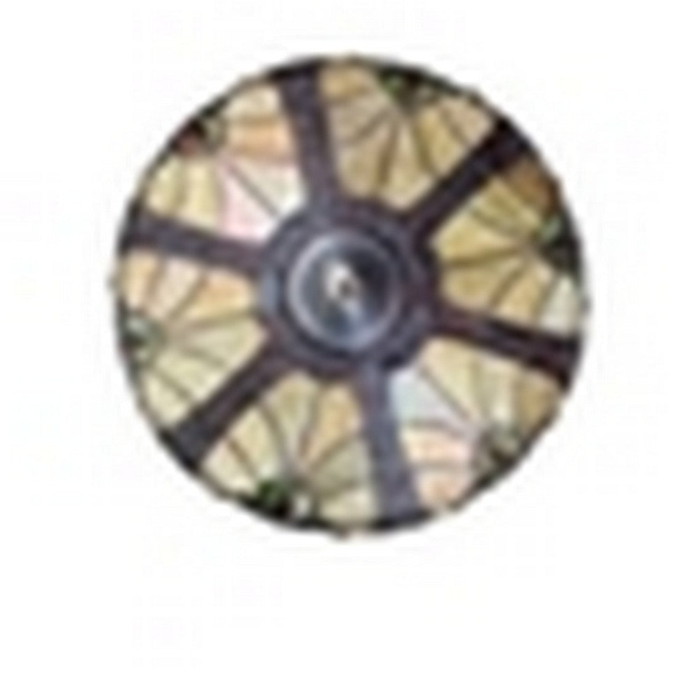 CHLOE Lighting ADIA Victorian-Style Dark Bronze 2 Light Inverted Ceiling Pendant 18’’ Wide CHL-CH38632AV18-UP2
