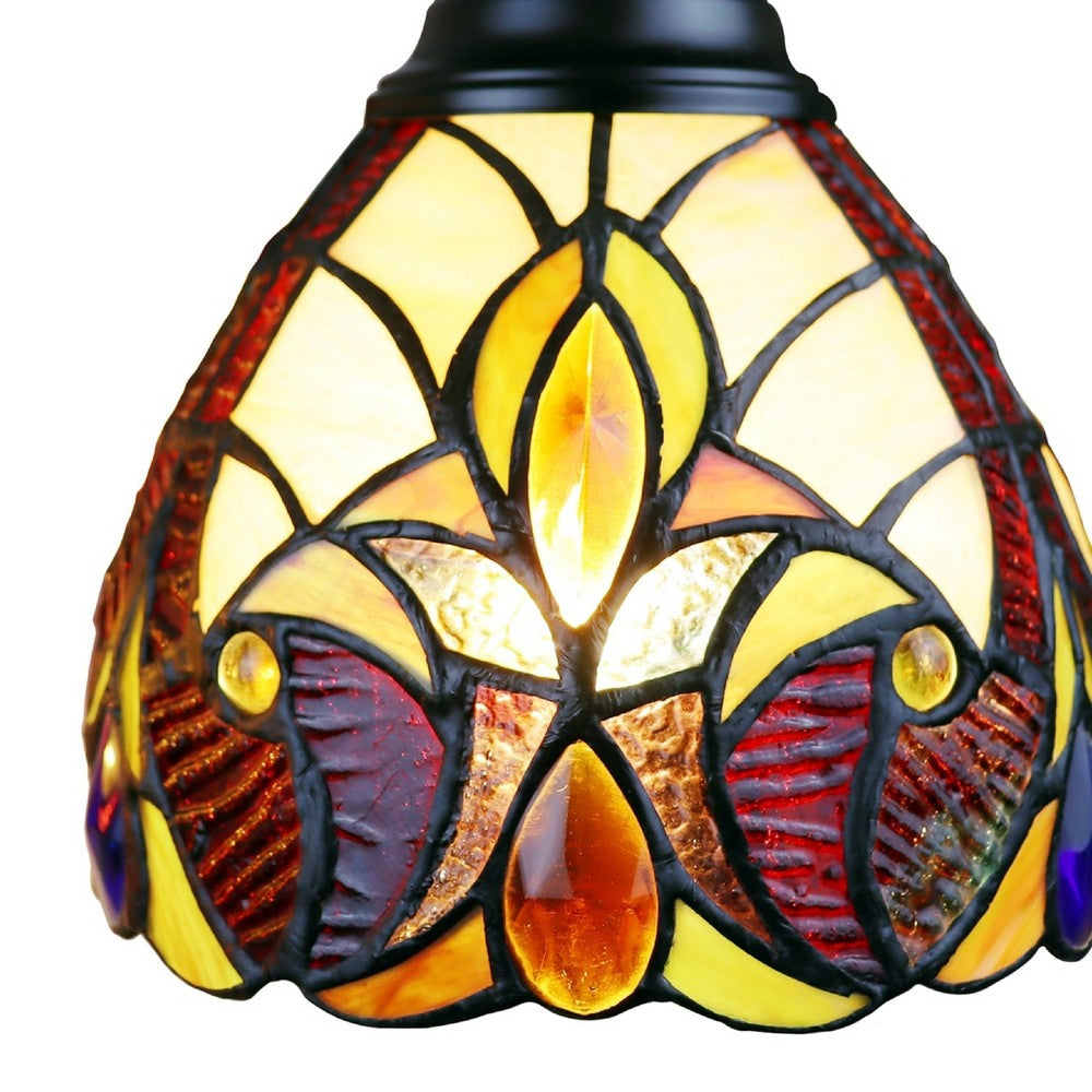 CHLOE Lighting ADIA Victorian Tiffany-Style Dark Bronze 5 Light Large Chandelier 24’’ Wide CHL-CH38632AV24-DD5