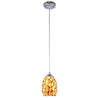 CHLOE Lighting KAI Mosaic 1 Light Ceiling Mini Pendant 5" Shade