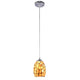 CHLOE Lighting KAI Mosaic 1 Light Ceiling Mini Pendant 5" Shade