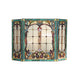 Lucian Tiffany-Style 3Pcs Folding Victorian Fireplace Screen 44X28 CHL-CH3F375VG44-GFS