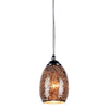 Mini Ceiling Pendant Light with Tempered Glass Shade Multicolor CHL-CH3GY16DC05-DP1