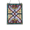 Lighting ANNA Tiffany-style Victorian Design Window Panel 18’’ x 25’’ CHL-CH3P083AV25-GPN