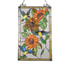 Lighting SUNFLOWER Tiffany-style Animal Design Window Panel 20’’ x 33’’ CHL-CH3P124OF33-GPN