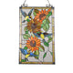 Lighting SUNFLOWER Tiffany-style Animal Design Window Panel 20’’ x 33’’ CHL-CH3P124OF33-GPN