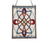 Lighting KATHERINE Victorian Tiffany-glass Window Panel 24’’ Tall CHL-CH3P127RV24-GPN