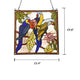 Lighting AVA Animal Tiffany-glass Window Panel 24’’ Tall CHL-CH3P181BA24-GPN