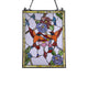 Lighting SERENADE Tiffany-style Animal Design Window Panel 18’’ x 25’’ CHL-CH3P192OF25-GPN