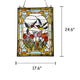 Lighting SPRING TULIPS Tiffany-style Animal Design Window Panel 18’’ x 25’’ CHL-CH3P193BF25-GPN