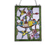 Lighting TROPICAL BIRDS Tiffany-style Animal Design Window Panel 18’’ x 25’’ CHL-CH3P194GA25-GPN