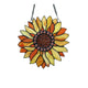 CHLOE Lighting SUNDANCE Tiffany-style Floral Stained Glass Window Panel 11’’ Height CHL-CH3P223BF11-RND