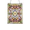 Lighting RAYLIE Victorian Tiffany-glass Window Panel 24’’ Tall CHL-CH3P353GV24-GPN