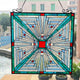 CHLOE Lighting INNES Mission Tiffany-style Stained Glass Window Panel 26’’ Tall CHL-CH3P359BM26-GPN