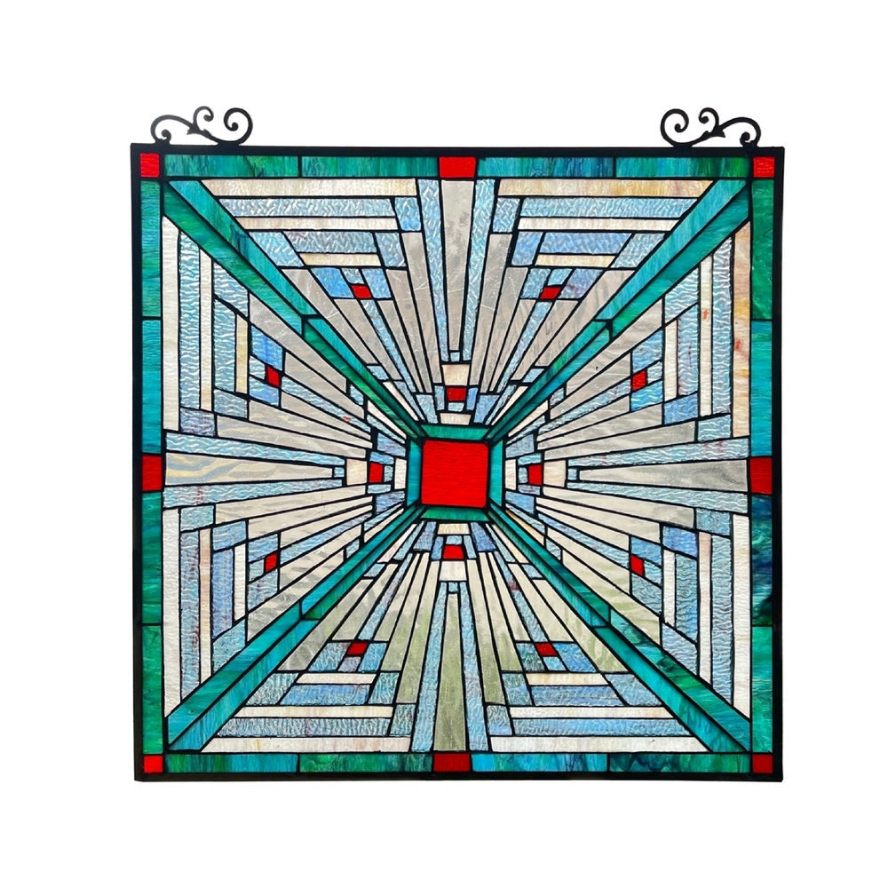 Window From Mission Santa Ines Buy INNES Mission Stained Glass Window Panel 26 Inch Tall – Casagear