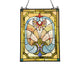 Lighting LAILA Victorian Tiffany-glass Window Panel 24" Tall
