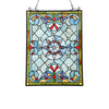 Lighting ANELISA Tiffany-style Victorian Design Window Panel 18" x 25"